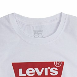 Kurzarm-T-Shirt für Kinder Levi's Batwing Logo Weiß