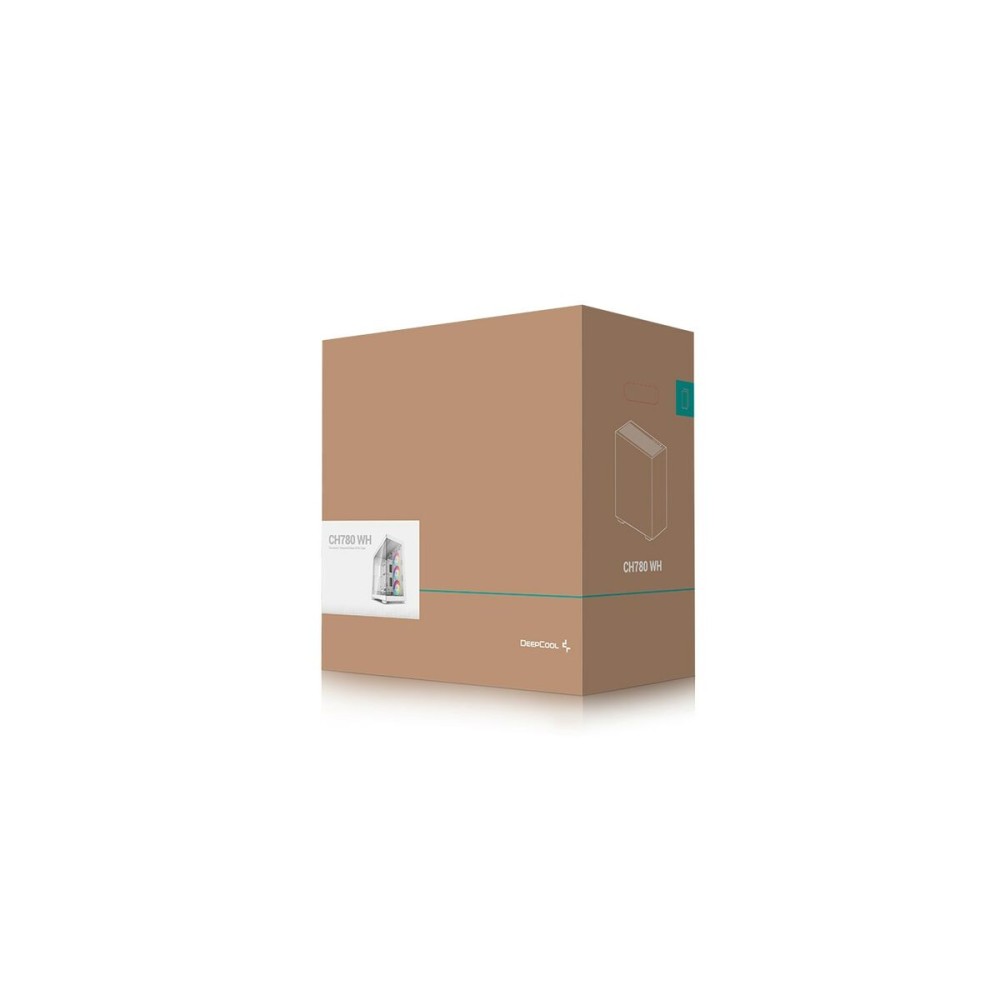 Boîtier ATX semi-tour DEEPCOOL CH780 Blanc