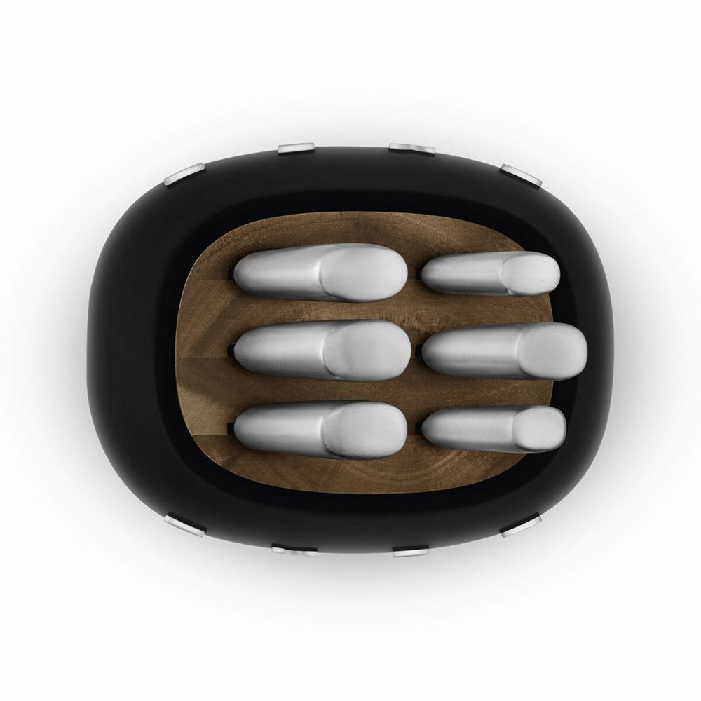 Ensemble de couteaux de cuisine et support Smeg KBSF02BL