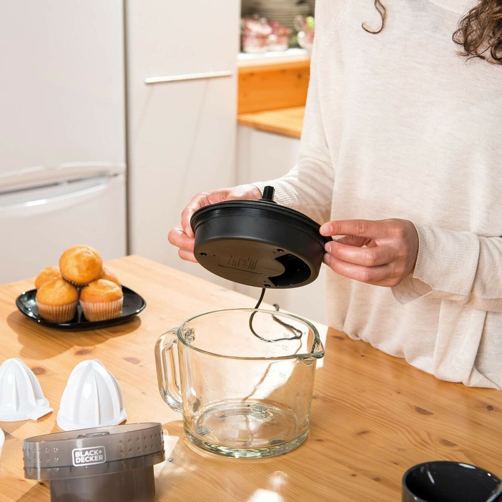 Electric Juicer Black & Decker ES9240070B White Black Translucent 30 W 1 L