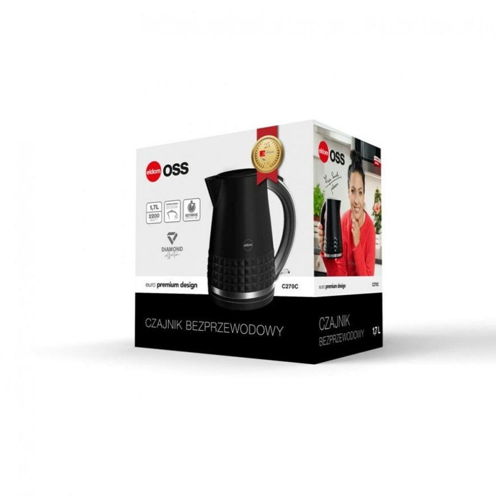 Kettle Eldom C270C Black 2000 W 2150 W 1,5 L