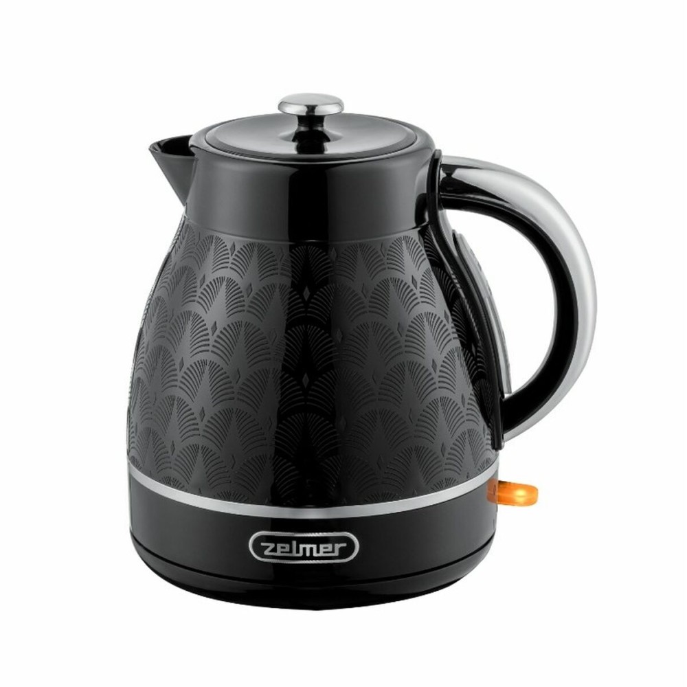 Kettle Zelmer ZCK7640 White Black Silver Stainless steel Plastic 2200 W 1,7 L