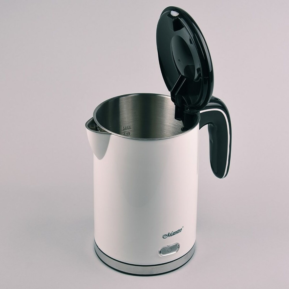 Wasserkocher Feel Maestro MR030 Weiß Beige Bronze Edelstahl 1500 W 2200 W 1,2 L 1,7 L