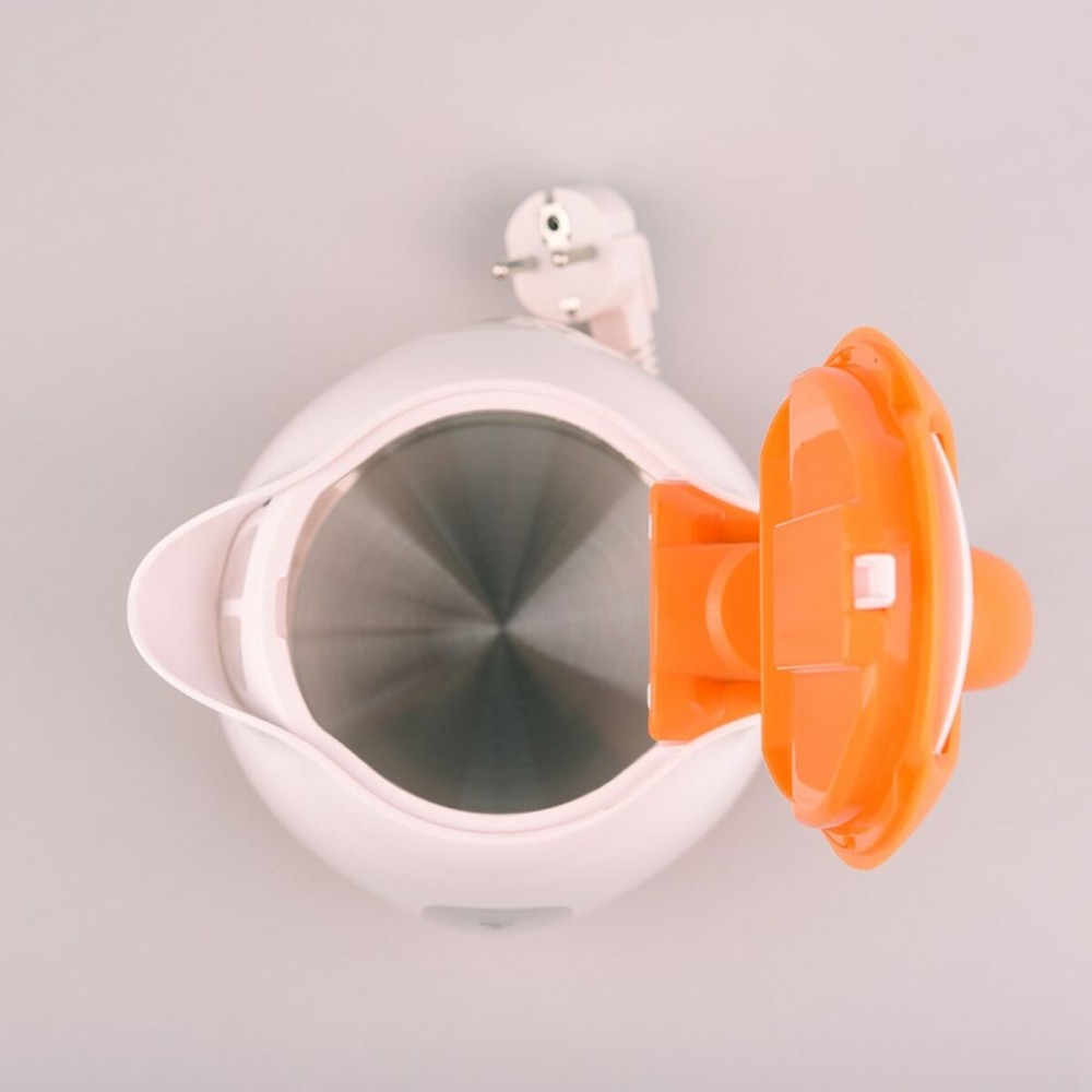 Bouilloire Feel Maestro MR012 Blanc Orange Plastique 1100 W 1 L