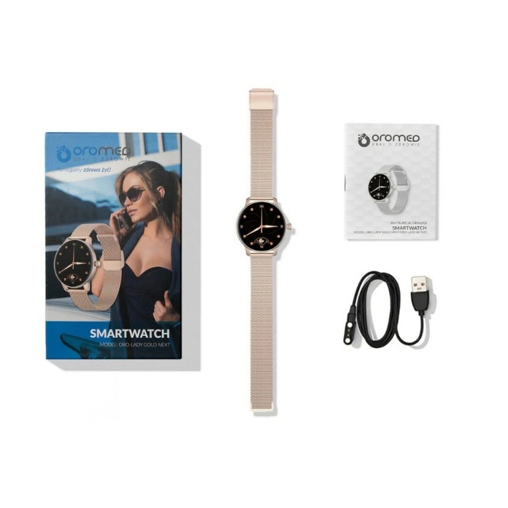Montre intelligente Oromed LADY GOLD NEXT Doré Oui 1,09"