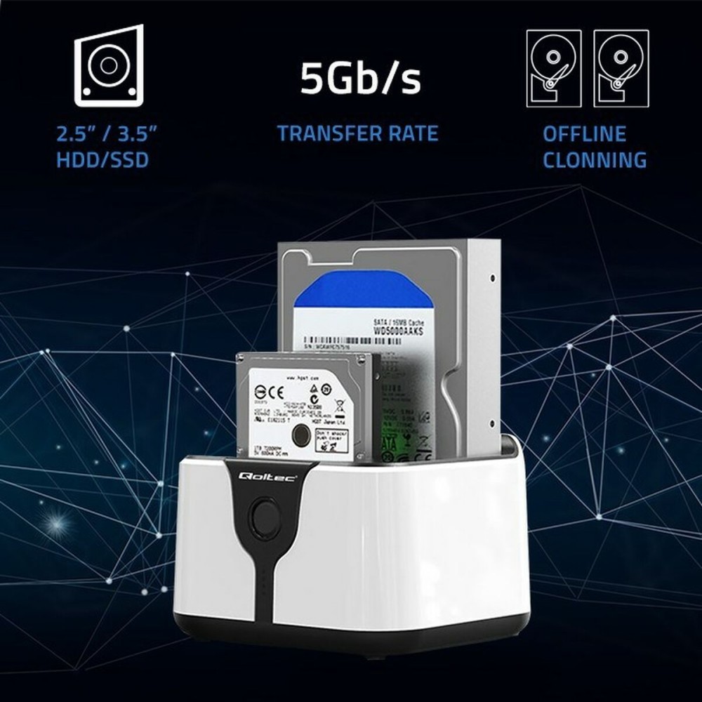 Base de charge Qoltec 50309