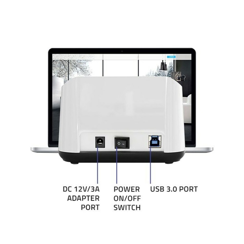 Base de charge Qoltec 50309