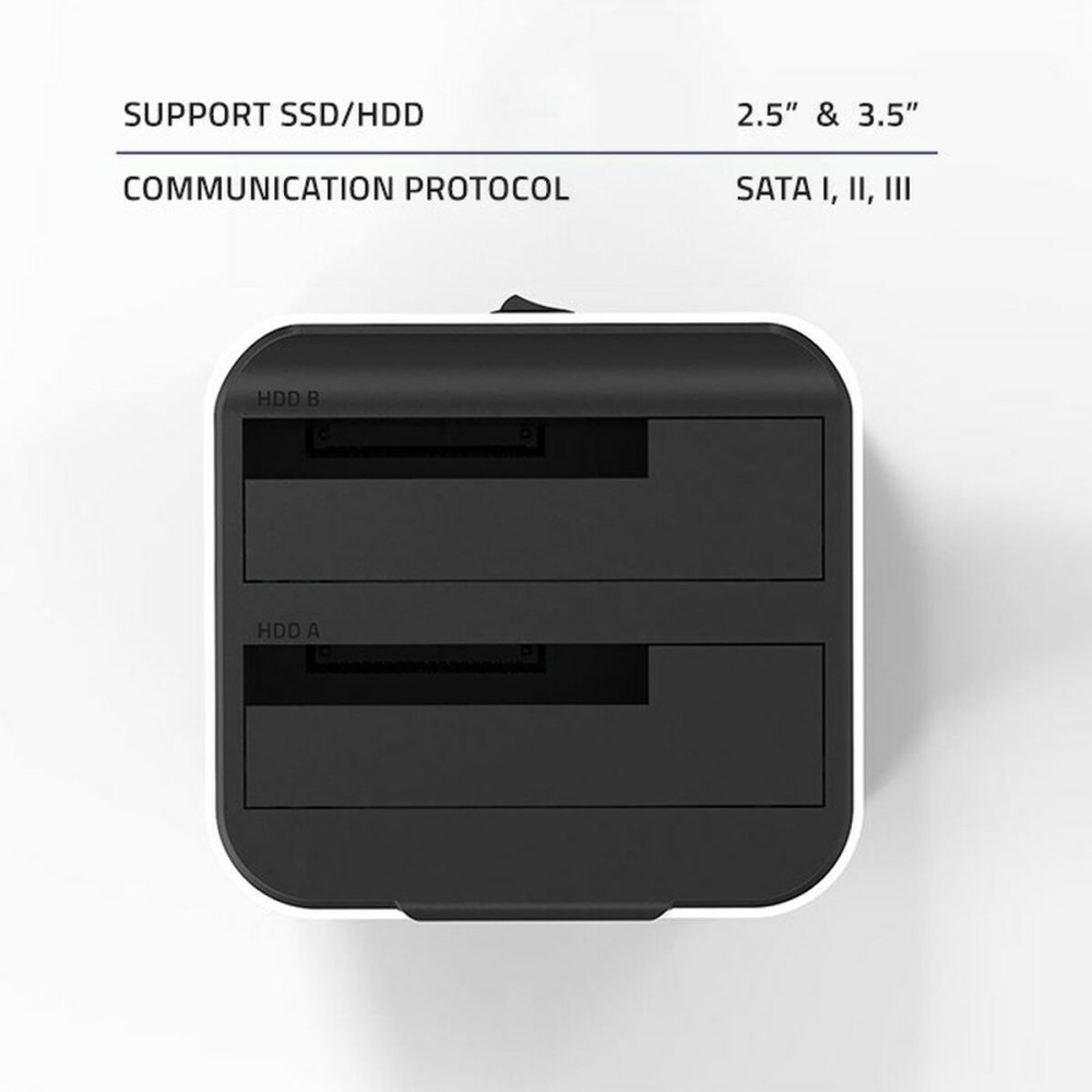 Base de charge Qoltec 50309