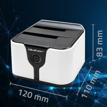 Base de charge Qoltec 50309