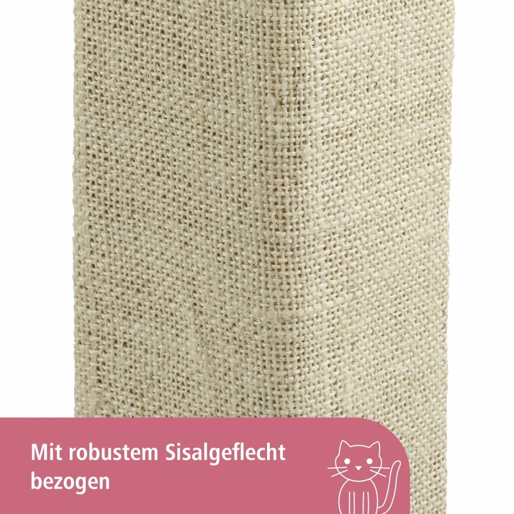Kratzbaum für Katzen Kerbl Beige Sisal 80 x 28 cm