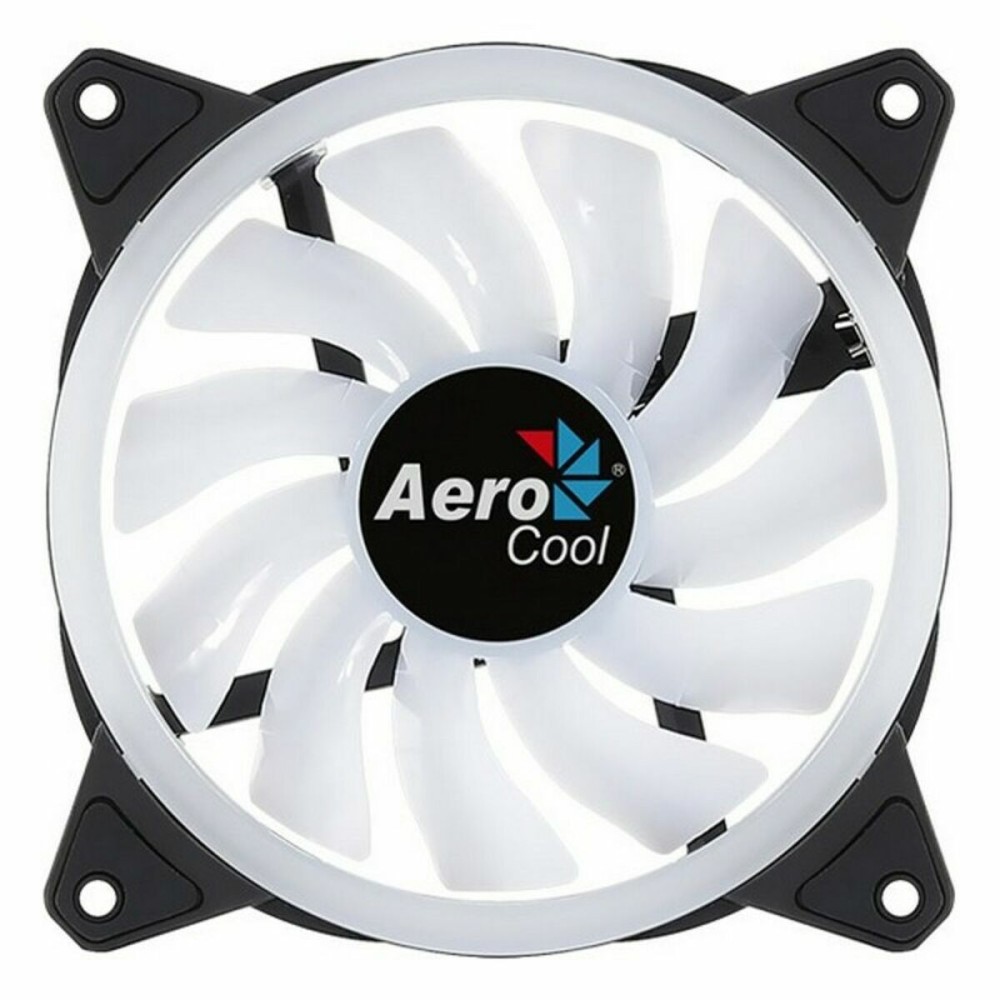 Box Ventilator Aerocool Duo 12 1000rpm (Ø 12 cm) RGB Ø 12 cm (1 Unit)