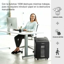 Mikroschnitt-Aktenvernichter Fellowes AutoMax 100M 23 L
