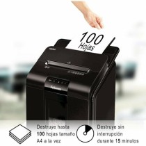 Mikroschnitt-Aktenvernichter Fellowes AutoMax 100M 23 L