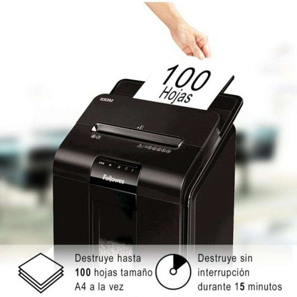 Mikroschnitt-Aktenvernichter Fellowes AutoMax 100M 23 L