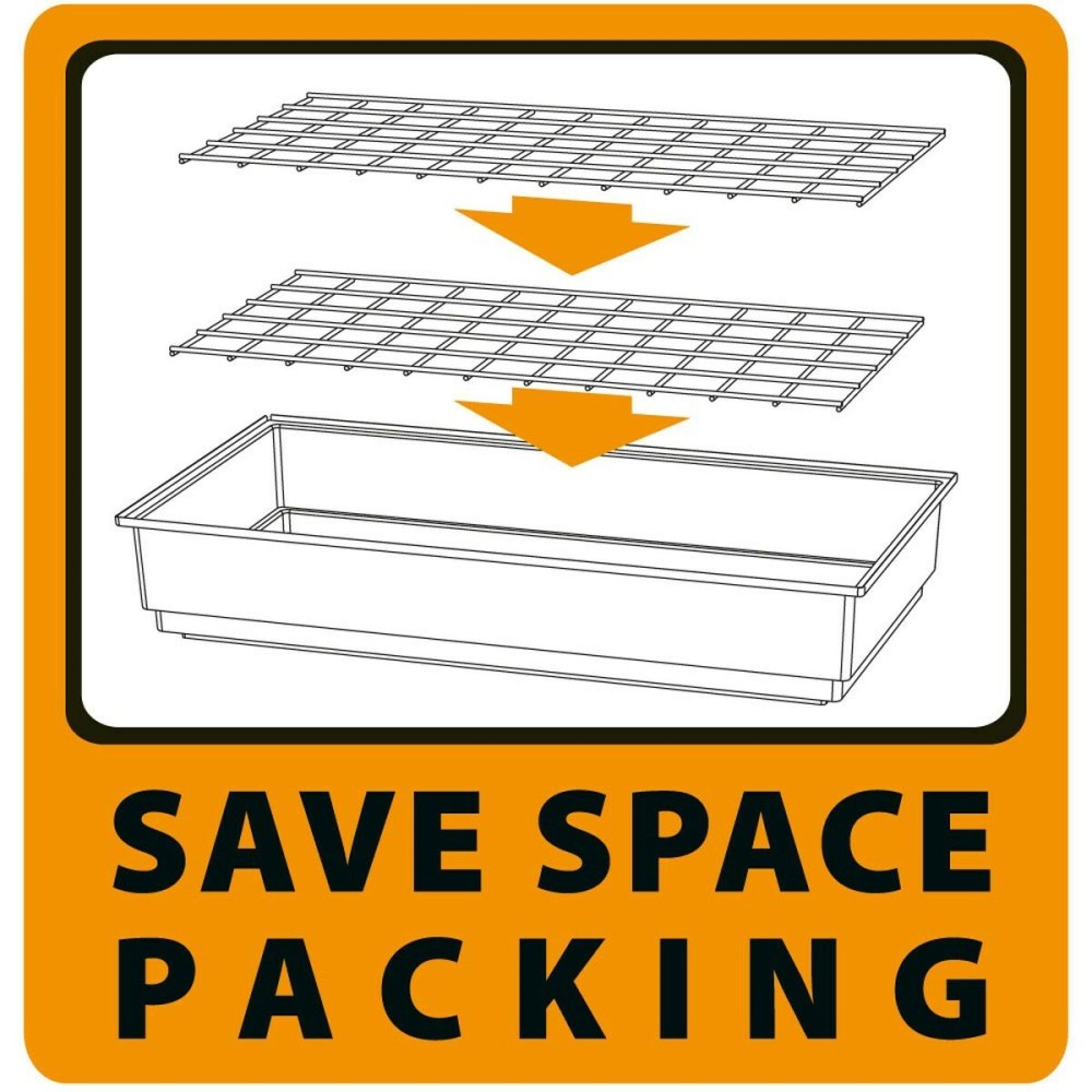 Cage Ferplast Cavie Metal Plastic 77 x 45 x 48 cm