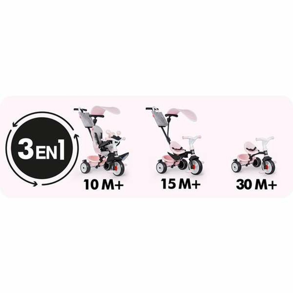 Tricycle Smoby Baby Driver Confort Metallic