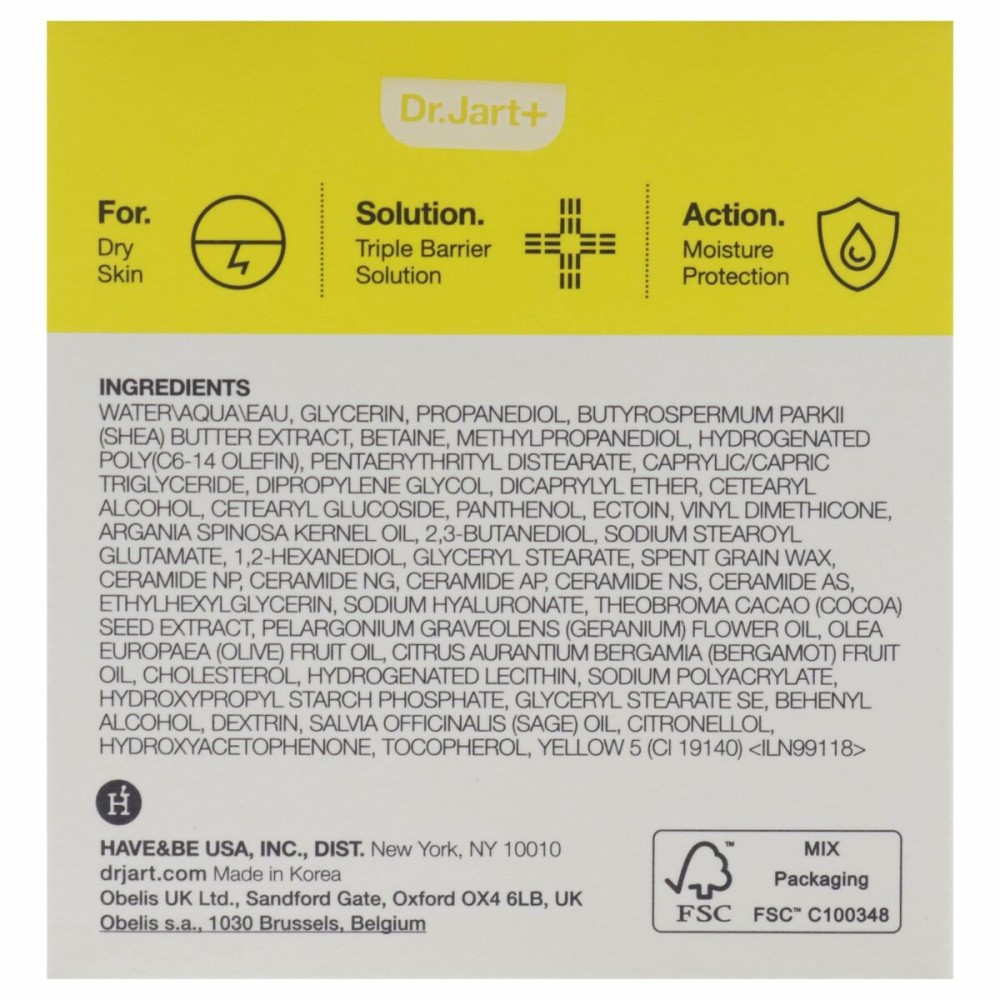 Facial Cream DR.JART+ CERAMIDIN 50 ml