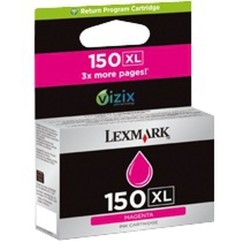 Cartouche d'encre originale Lexmark 150XL Magenta