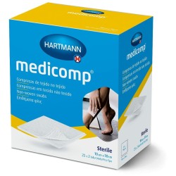 Sterilized Gauze Hartmann Medicomp 10 x 20 cm 50 Units