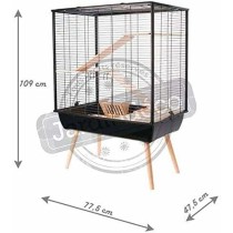 Cage Zolux 78 cm Métal/Plastique (1 Pièce)