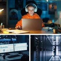 Système d'Alimentation Sans Interruption Interactif Qoltec 53773 480 W