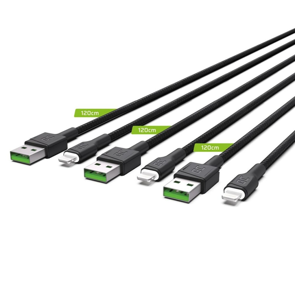 Lightning Cable Green Cell KABGCSET05
