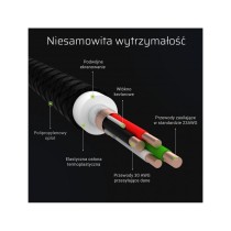 Lightning Cable Green Cell KABGCSET05