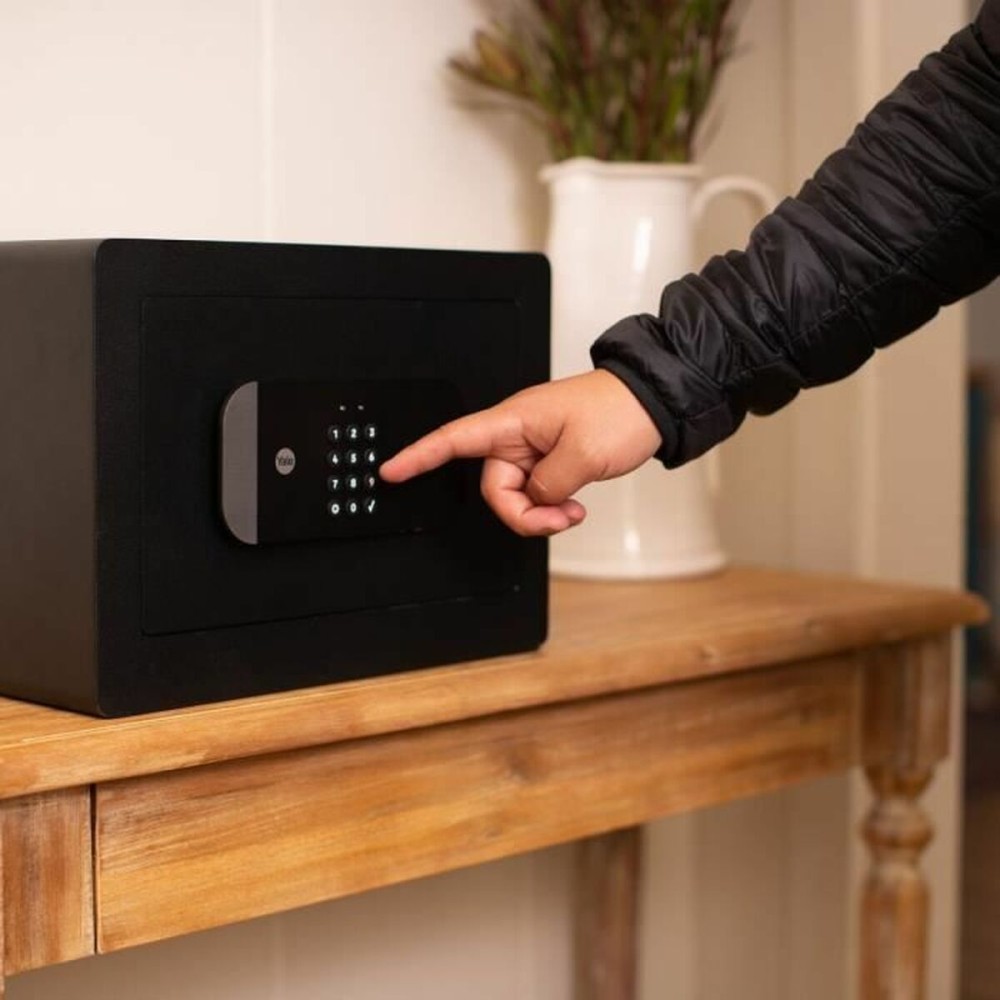 Coffre-fort avec Serrure Électronique Yale YSS/250/EB1 Noir