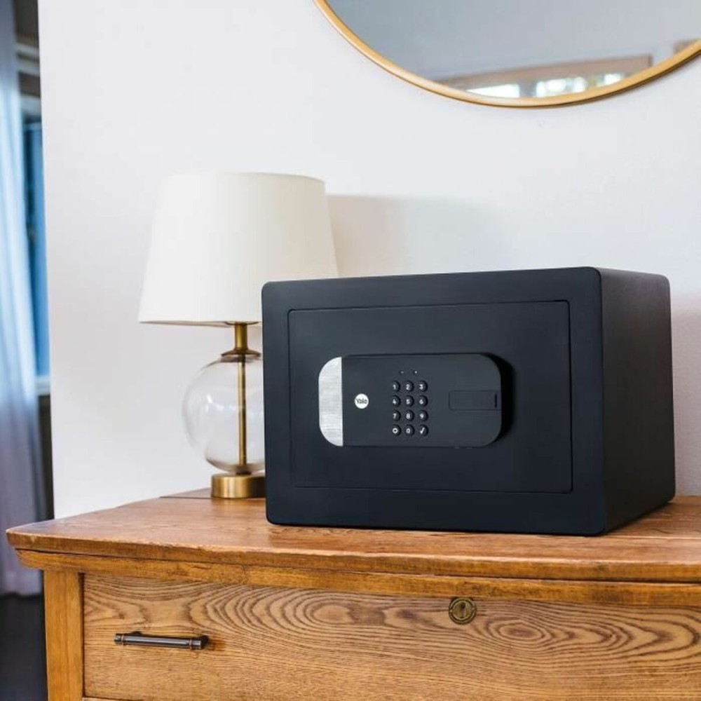 Coffre-fort avec Serrure Électronique Yale YSS/250/EB1 Noir