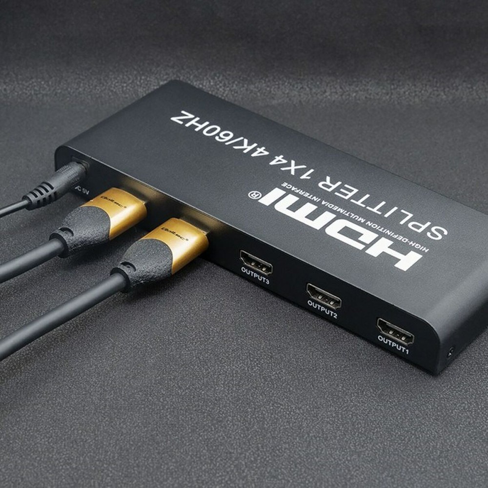 Switch HDMI Qoltec 51799 Noir