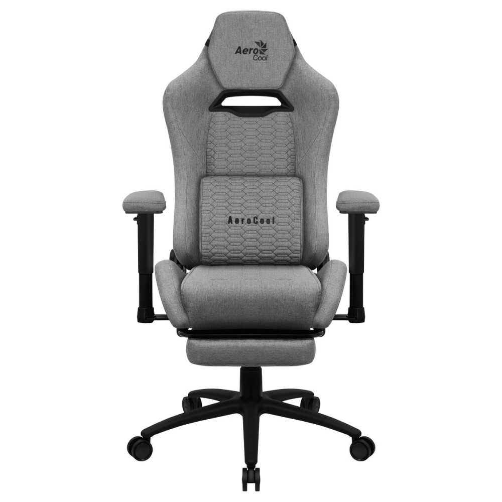 Chaise de jeu Aerocool AEROROYAL-ASH-GREY Noir Gris