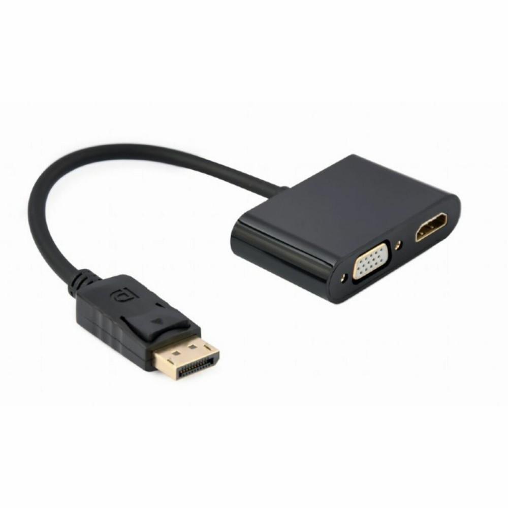 Adaptateur DisplayPort vers HDMI GEMBIRD A-DPM-HDMIFVGAF-01 Noir 10 cm
