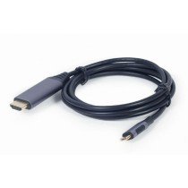Câble USB-C vers HDMI GEMBIRD CC-USB3C-HDMI-01-6 Noir Gris 1,8 m