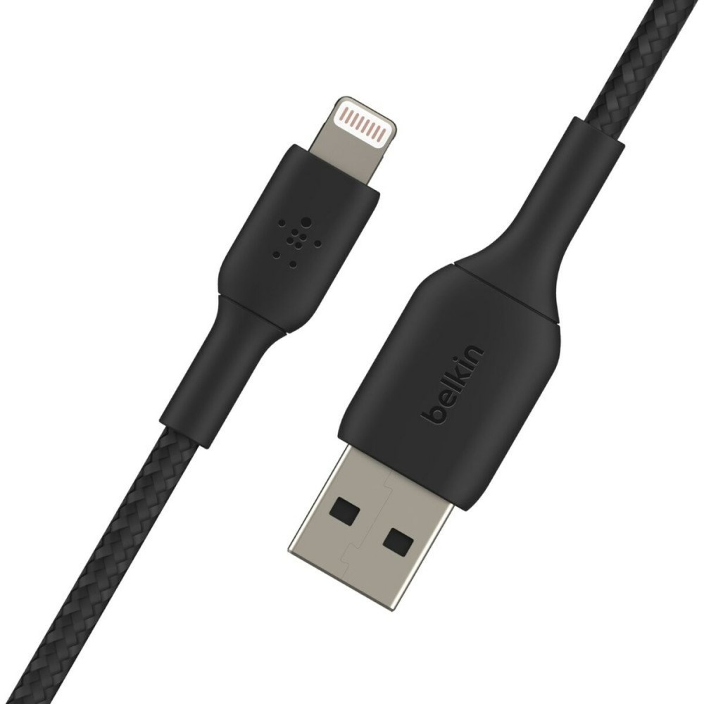 Câble Lightning Belkin CAA002BT2MBK Noir 2 m (1 Unité)