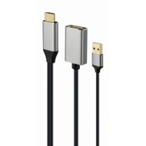 Adaptateur DisplayPort vers HDMI GEMBIRD A-HDMIM-DPF-02 Noir 4K Ultra HD (1 Unité)