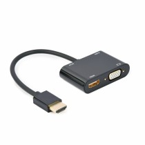 Adaptateur HDMI vers VGA GEMBIRD A-HDMIM-HDMIFVGAF-01 (1 Unité)