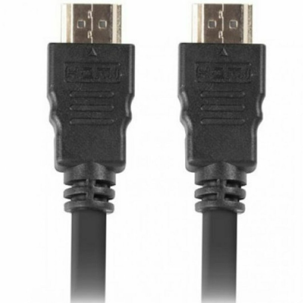 Câble HDMI Lanberg CA-HDMI-11CC-0050-BK Noir 5 m 4K Ultra HD Prise Mâle/Prise Mâle