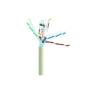UTP starres Netzwerkkabel der Kategorie 6 GEMBIRD FPC-6004-SOL Grau 305 m 100 m