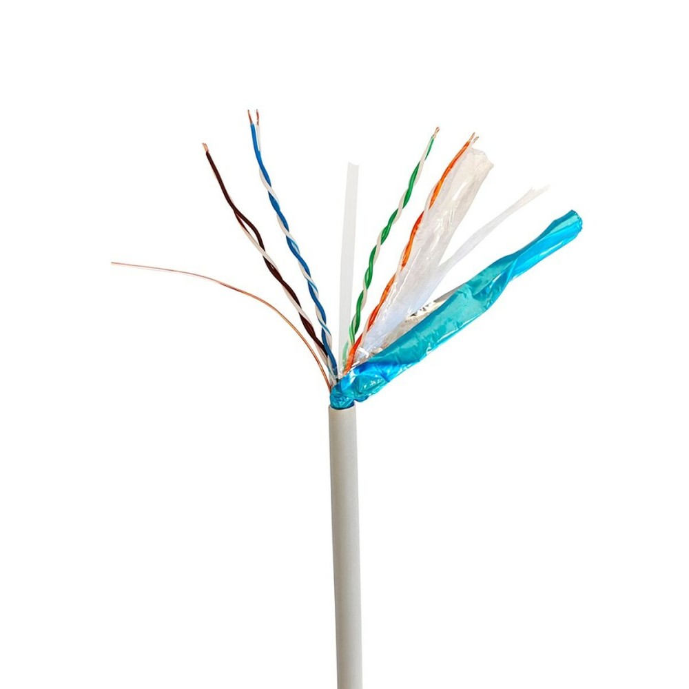 Câble Réseau Rigide UTP 6ème Catégorie GEMBIRD FPC-6004-SOL Gris 305 m 100 m