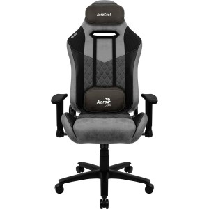 Gaming Chair Aerocool DUKE AeroSuede 180º Black Grey