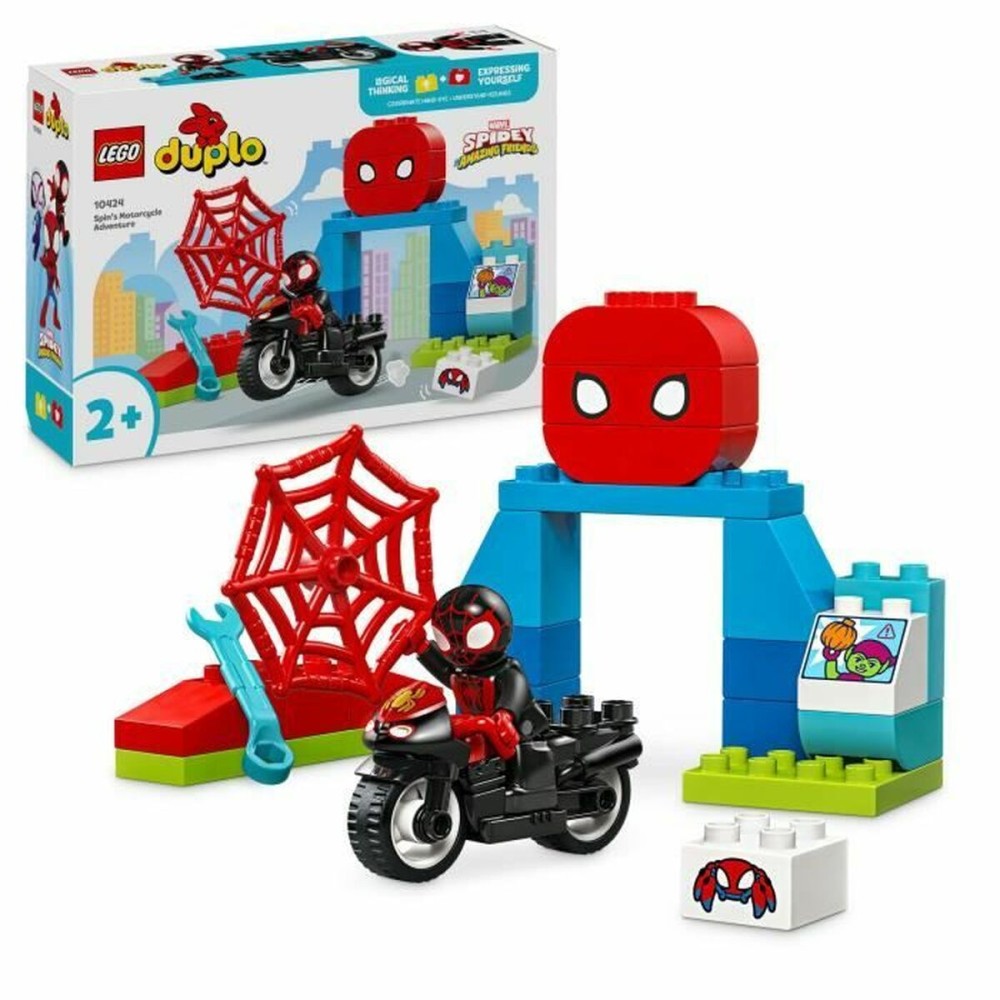 Construction set Lego La aventura en moto de Spin Multicolour