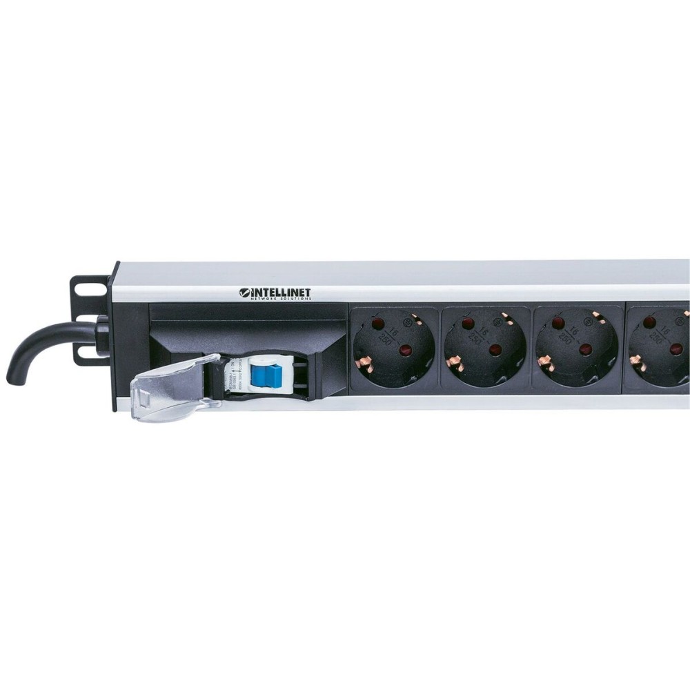 Schuko 27" 12 Way Multi-socket Adapter Intellinet 711449 (1,6 m)