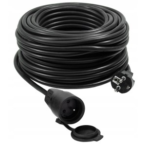Power Cord Vertex PZO50M Black 50 m