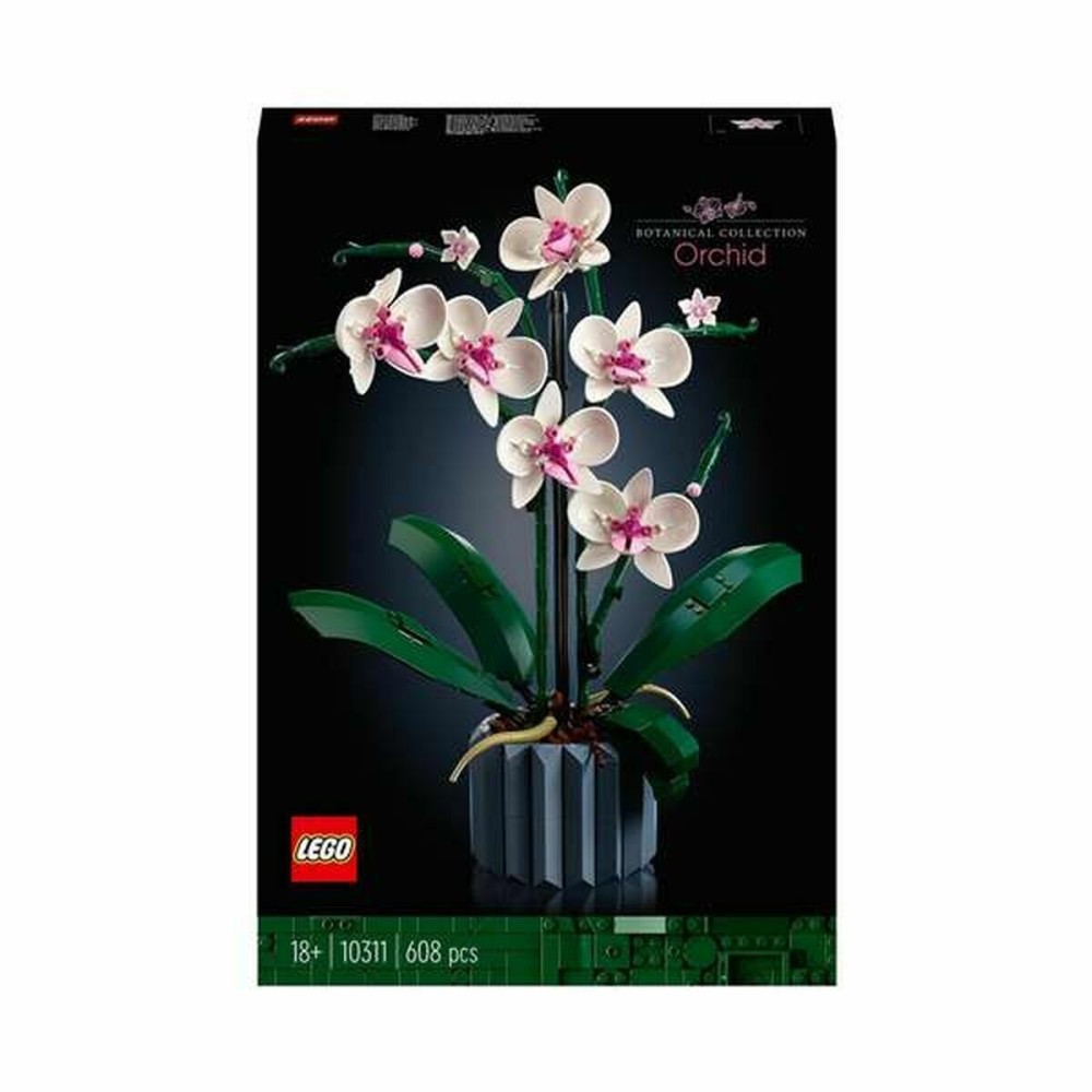 Construction set Lego 10311 ORQUÍDEA Blue Multicolour 608 Pieces