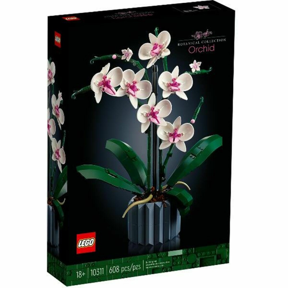 Construction set Lego 10311 ORQUÍDEA Blue Multicolour 608 Pieces