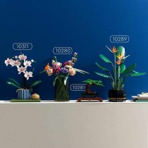 Construction set Lego 10311 ORQUÍDEA Blue Multicolour 608 Pieces