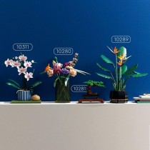Construction set Lego 10311 ORQUÍDEA Blue Multicolour 608 Pieces