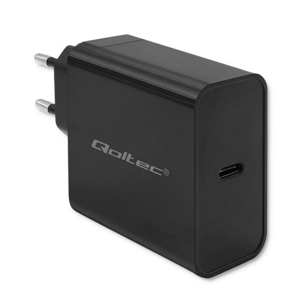 Wandladegerät Qoltec 52379 Schwarz 65 W (1 Stück)
