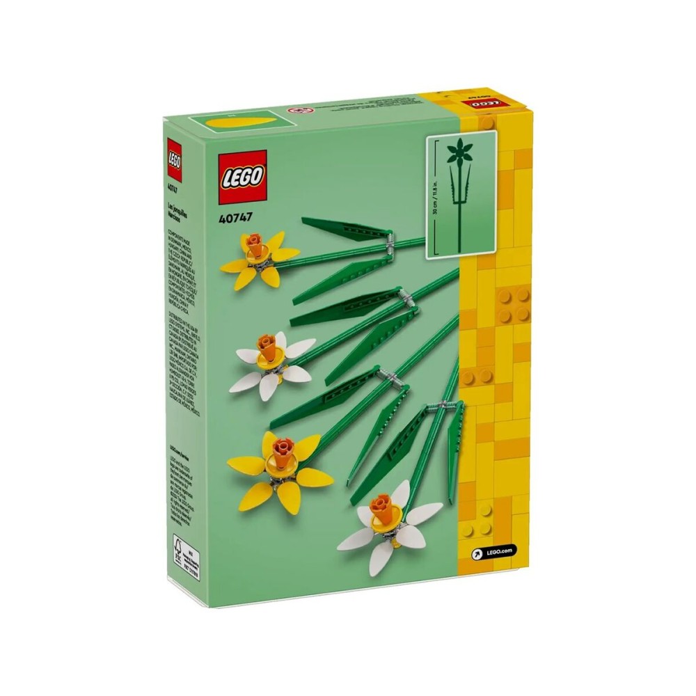 Construction set Lego Botanical Collection 40747 Daffodils Multicolour 216 Pieces