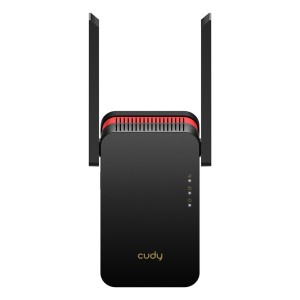 Wi-Fi Amplifier Cudy RE3000 Black Red